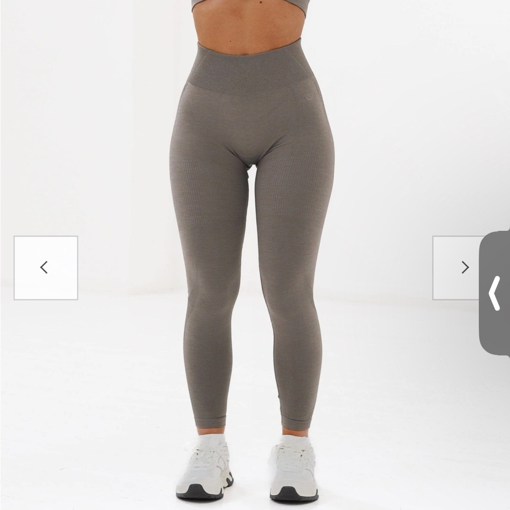 Lazuli scrunch seamless ribbed contour leggings